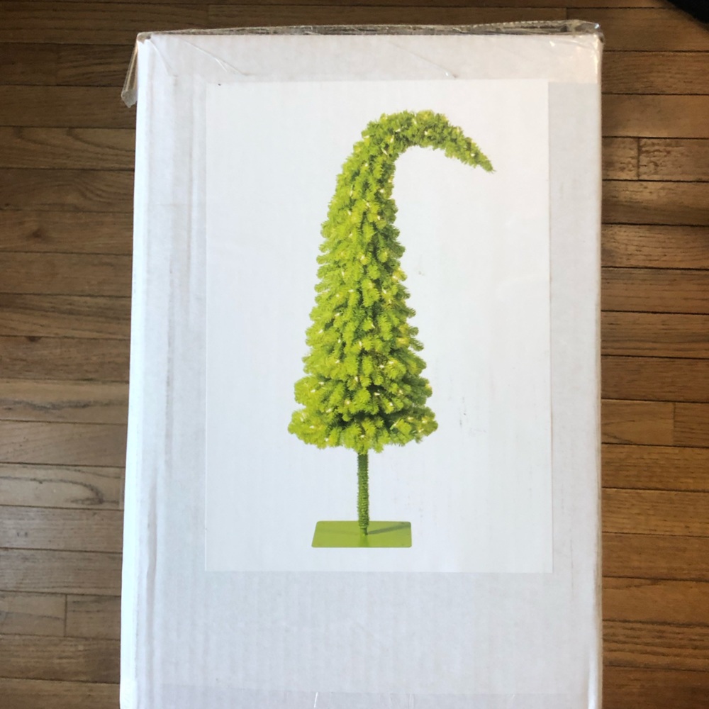 The Grinch 5ft LED Bright Green Whimsical Christmas Tree Hobby Lobby 2023